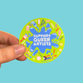 Support Queer Artists Sticker