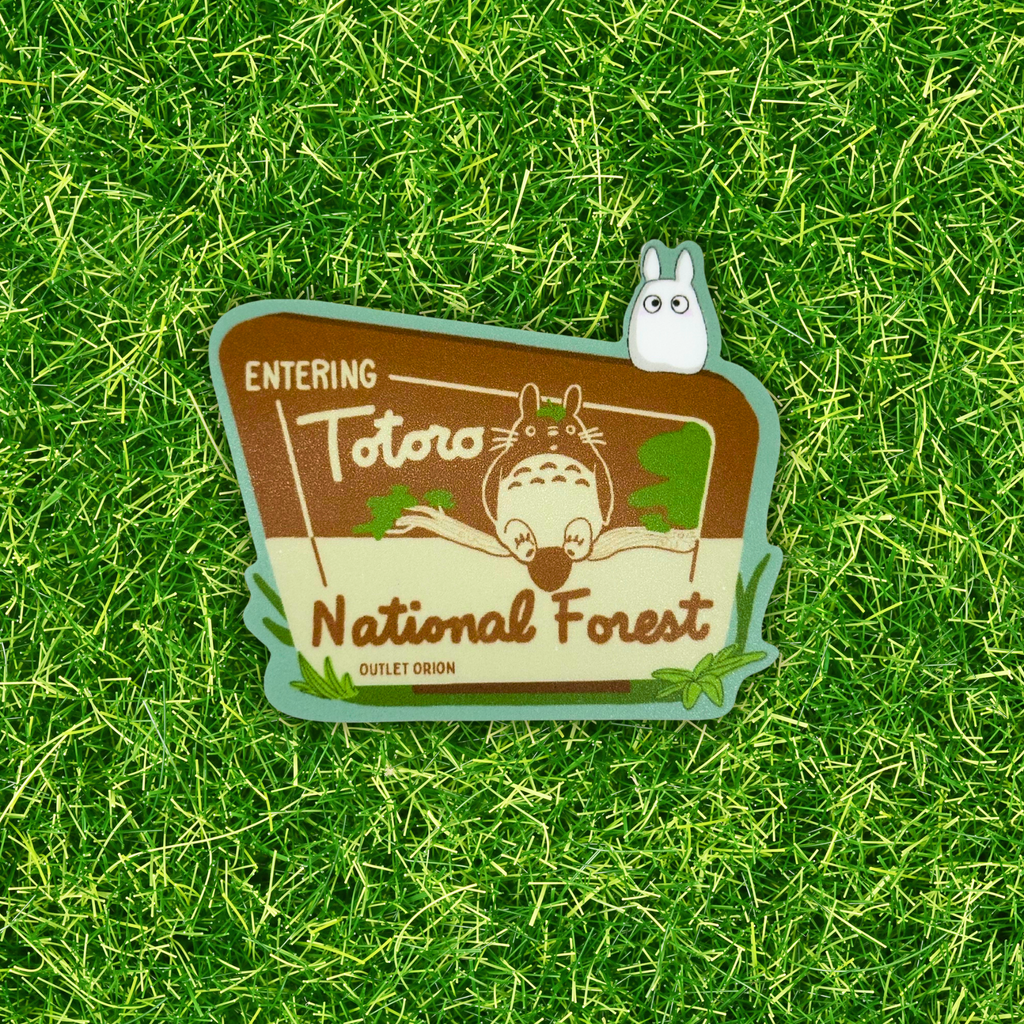 Totoro National Forest Sticker